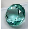 Aguamarina Verde Natural Talla Brillante - Gema 20,50 Quilates Transparente
