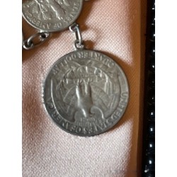 Pulsera Vintage de Monedas Alfonsinas de Plata - Joya Numismática Española