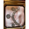 Pulsera Vintage de Monedas Alfonsinas de Plata - Joya Numismática Española