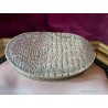 Conjunto Art Deco de Botones Sterling Silver con Nácar Rosa - Estuche Original Vintage