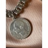 Pulsera Vintage de Plata con Monedas Españolas Antiguas - Joya Numismática Alfonso XIII
