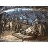 Pareja de Bandejas de Plata con Relieves - 55x35 cm, 1016 g en Total