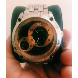 Reloj Jaguar Elegante Cronógrafo Verde y Plata - Diseño Premium Multifunción