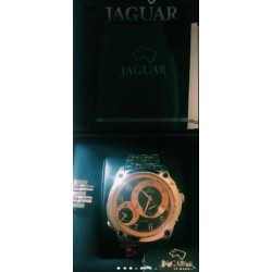 Reloj Jaguar Elegante Cronógrafo Verde y Plata - Diseño Premium Multifunción