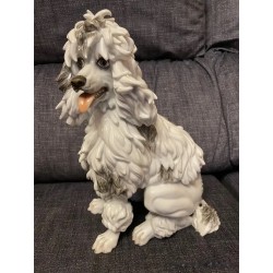 Perro de Algora - Escultura de Porcelana Detallada