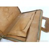 Cartera Vintage de Cuero Repujado - Diseño Artesanal con Motivos Florales