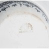 Bandeja Antigua Loza Pickman Estampada - Pieza Colección Siglo XIX Decorativa