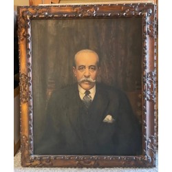 Retrato masculino. Oleum S. xix.
