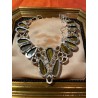 Gargantilla de Plata con Ojo de Tigre - Collar Artesanal Piedras Naturales