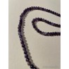 Collar Budista Mala de Amatista Natural - Rosario Meditación Piedras Violetas