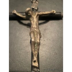 Crucifijo Antiguo de Colección - Pieza Religiosa Histórica