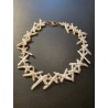 Collar Artesanal de Perlas Cultivadas - Diseño Cruzado Elegante