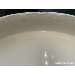Bandeja de la Cartuja Pickman - Elegante Porcelana Blanca