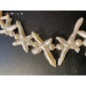 Collar Artesanal de Perlas Cultivadas - Diseño Cruzado Elegante