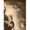 Obra Maestra Religiosa - Virgen del Rosario en Óleo Vintage