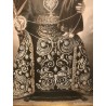Obra Maestra Religiosa - Virgen del Rosario en Óleo Vintage