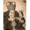 Obra Maestra Religiosa - Virgen del Rosario en Óleo Vintage
