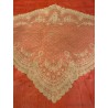 Mantilla Tradicional Española de Encaje - Pieza de Alta Costura Vintage
