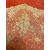 Mantilla Tradicional Española de Encaje - Pieza de Alta Costura Vintage