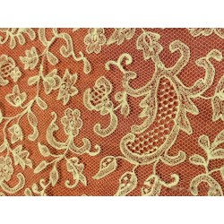 Mantilla Histórica de Bruselas - Obra Maestra del Encaje Europeo