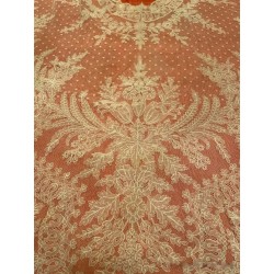 Mantilla Vintage de Cambray - Obra Maestra del Encaje Tradicional
