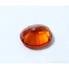 Zafiro Natural Oval - Gema de Coleccionista con Intenso Tono Amarillo-Naranja