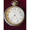 Reloj de Bolsillo Antiguo Matchless con Marco de Plata Repujada - Pieza para Restaurar