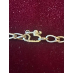 Cadena de Plata Estilo Espiga con Cierre de Pestaña - Collar Fino Artesanal