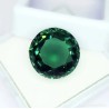 Elegante Piedra Preciosa Verde Natural de 11.12 Quilates - Corte Redondo de Colección