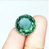 Elegante Piedra Preciosa Verde Natural de 11.12 Quilates - Corte Redondo de Colección