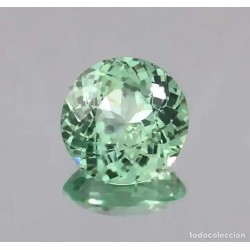 Zafiro Verde Natural de 11.65 Quilates - Gema de Colección con Corte Redondo Excepcional