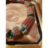 Collar Étnico de Plata Tibetana con Coral y Turquesa - Pieza de Joyería Artesanal