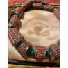 Collar Étnico de Plata Tibetana con Coral y Turquesa - Pieza de Joyería Artesanal