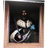 Antiguo Oil Rey San Fernando S.Xix - Pintura religiosa histórica