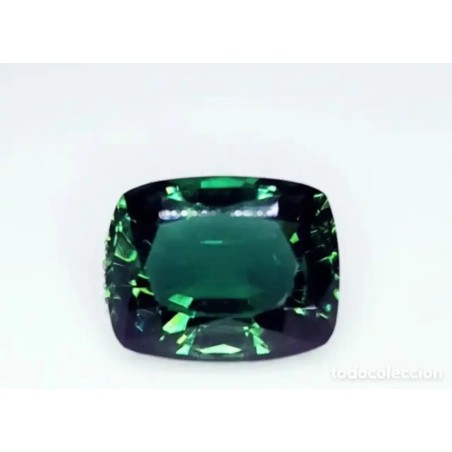 Amatista Verde 10,42 CT - Gema Certificada Talla Cojín - Piedra Preciosa Natural