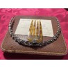 Peineta Antigua de Carey - Accesorio para Cabello Vintage con Estuche Original