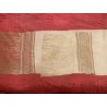 Mantón de Manila Antiguo con Flecos de Seda - Chal Bordado Artesanal Rojo