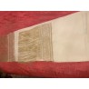 Mantón de Manila Antiguo con Flecos de Seda - Chal Bordado Artesanal Rojo