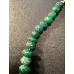 Collar de Esmeraldas Naturales Facetadas 713 Quilates - Gargantilla Piedras Preciosas