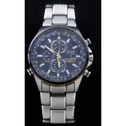 Reloj Citizen Eco-Drive Cronógrafo Blue Angels - Radio Controlado Acero Inoxidable