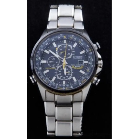 Reloj Citizen Eco-Drive Cronógrafo Blue Angels - Radio Controlado Acero Inoxidable