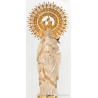Escultura en plata de la Virgen del Pilar.