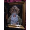 Óleo sobre Lienzo Virgen Esperanza Macarena - Arte Religioso José Pulgar 78x63 cm