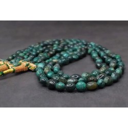 Collar de esmeralda de 454 CT con 4 vueltas - Joya elegante