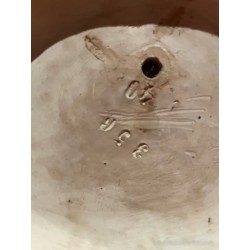 Figura de Dama Victoriana en Terracota - Escultura de Época Decimonónica