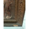 Retrato Expresivo - Óleo de Hombre con Marco Ornamental Antiguo