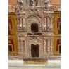 Terracota con la fachada del Palacio de San Telmo.