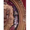 Virgen Rodeada de Flores - Obra Alegórica en Óleo