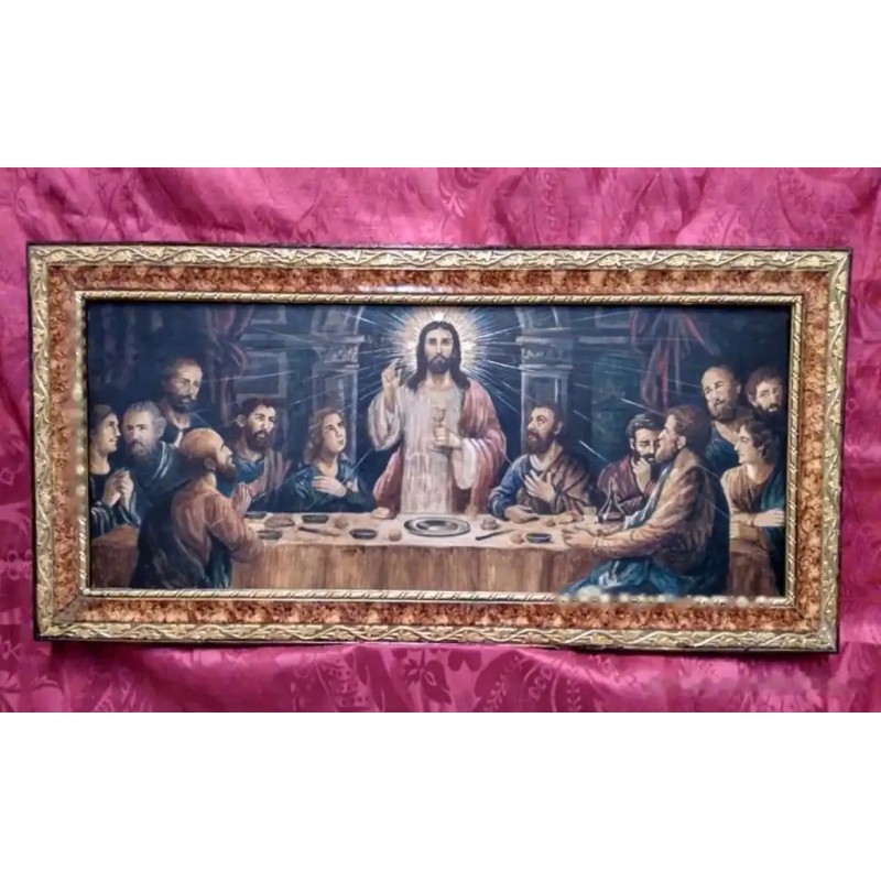 La Última Cena - Grabado Histórico Restaurado La Última Cena - Grabado Histórico Restaurado