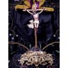 Cristo Crucificado - Escultura Escayola con Pedestal Ornamental
